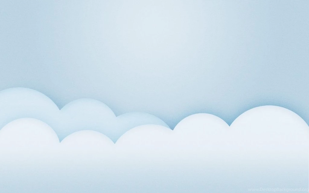 1280x800 Light Blue Minimalistic Clouds Desktop PC And Mac Wallpapers