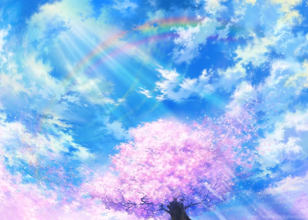 Sky Cloud Anime Photos Wallpapers Widescreen