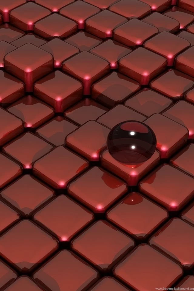 3D Waves iPhone 4s Wallpapers Download