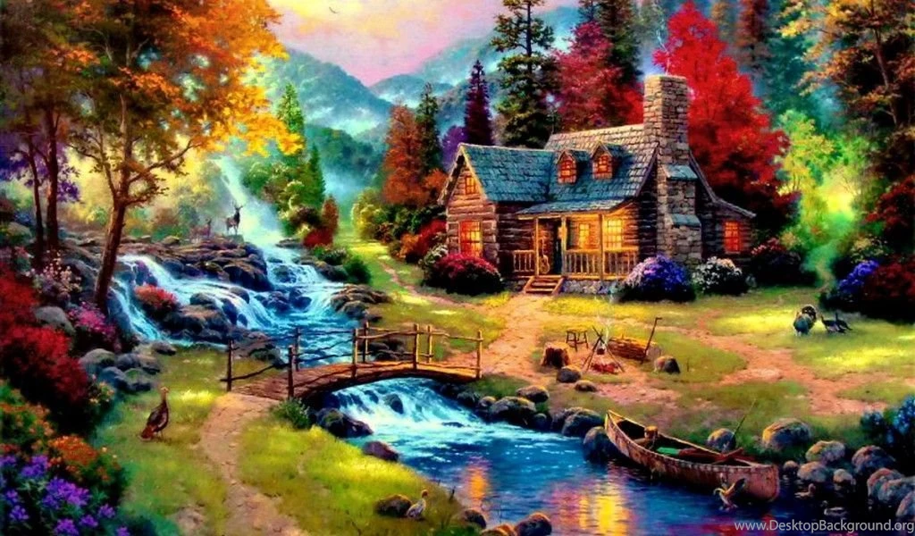 Tales Thomas Kinkade Fresh New Hd Wallpapers [Your Popular HD ...