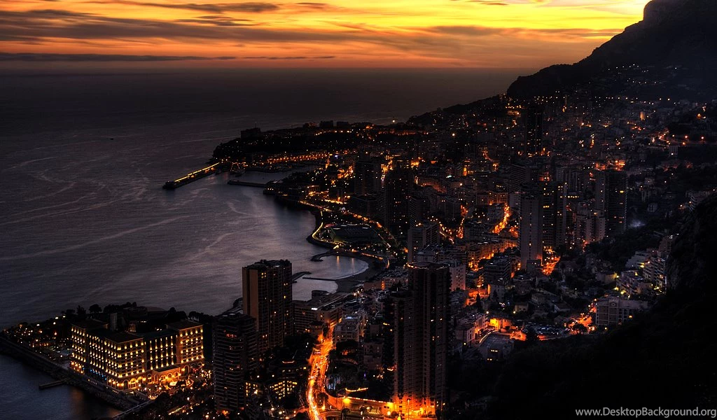 Cityscapes City Orange Sky Sea Beach