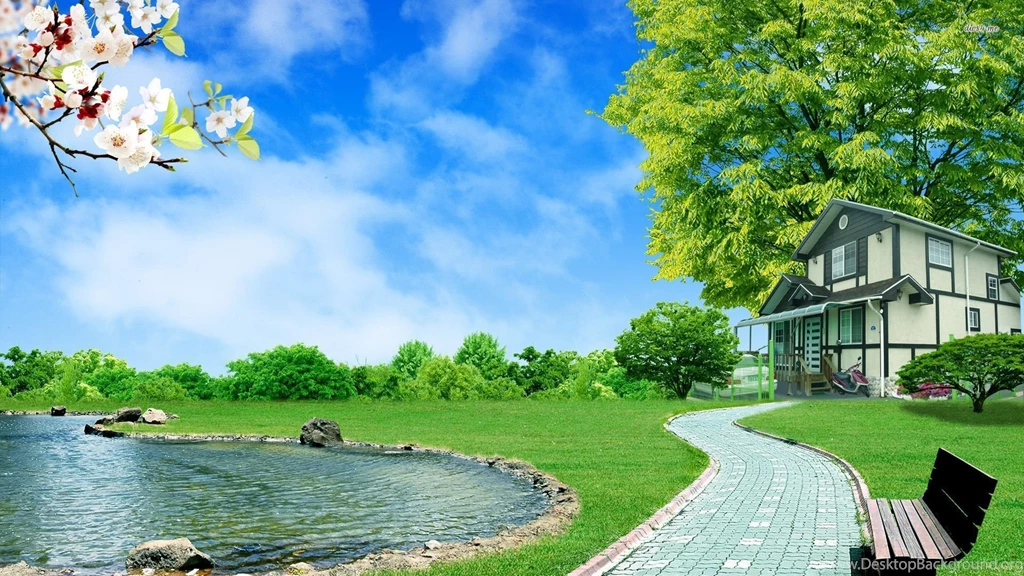 Summer Landscape HD Wallpaper, Summer Landscape Pictures, New ...