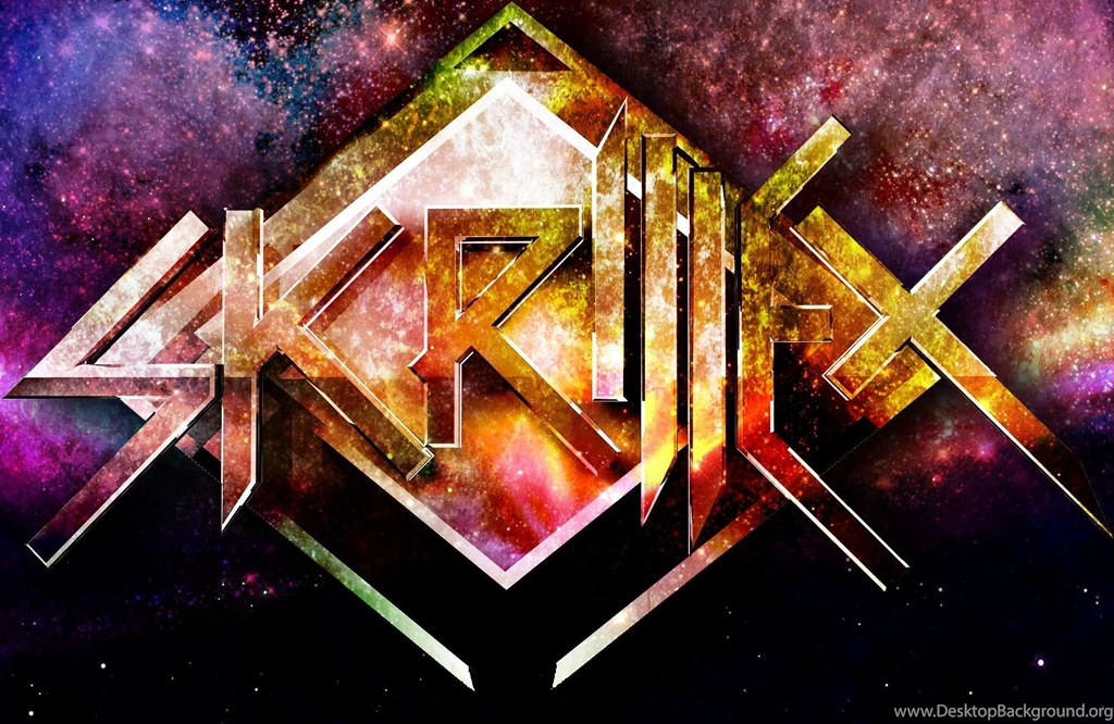 Outer Space Stars Transparent Logos Skrillex Logo