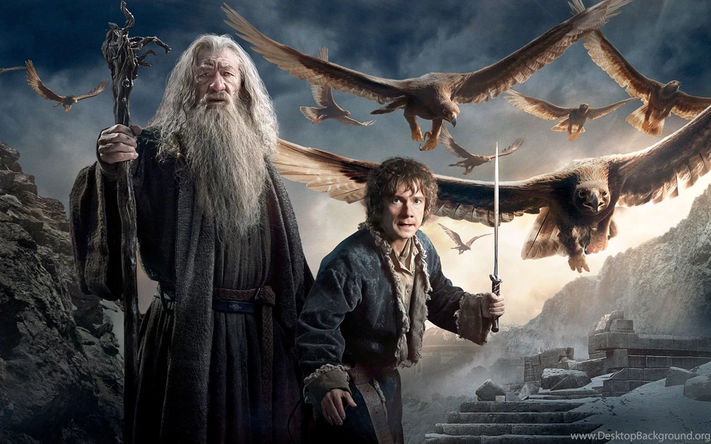 Gandalf Bilbo Baggins Hobbit 3 Wallpapers
