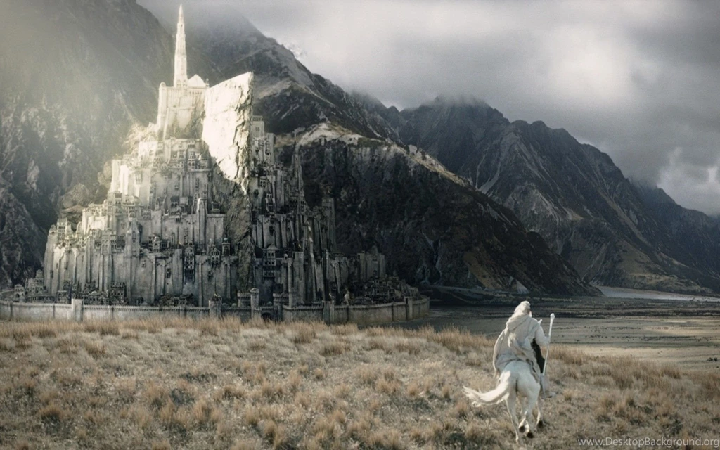 Gandalf Galopping To Minas Tirith Lord Of The Rings Wallpapers ...