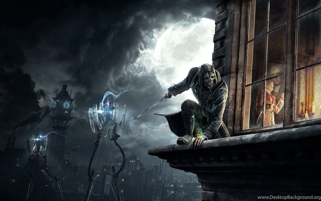 Games: Dishonored 2012 Adventure Action Fight Dark Backgrounds ...