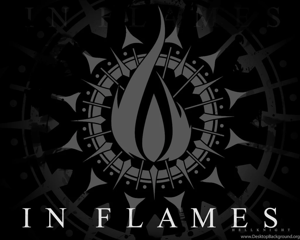 In Flames Wallpapers Black By Hellknight10 On DeviantArt