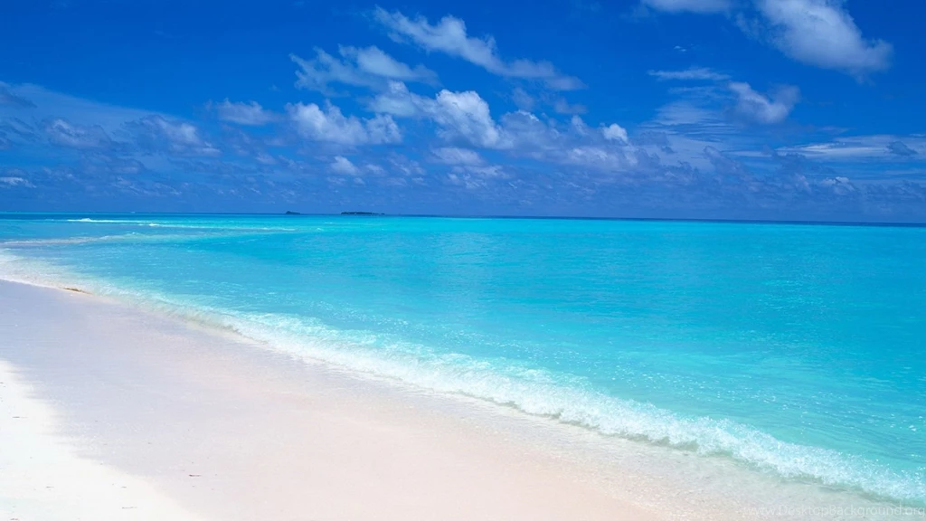 White Hammock In The Maldives Wallpapers