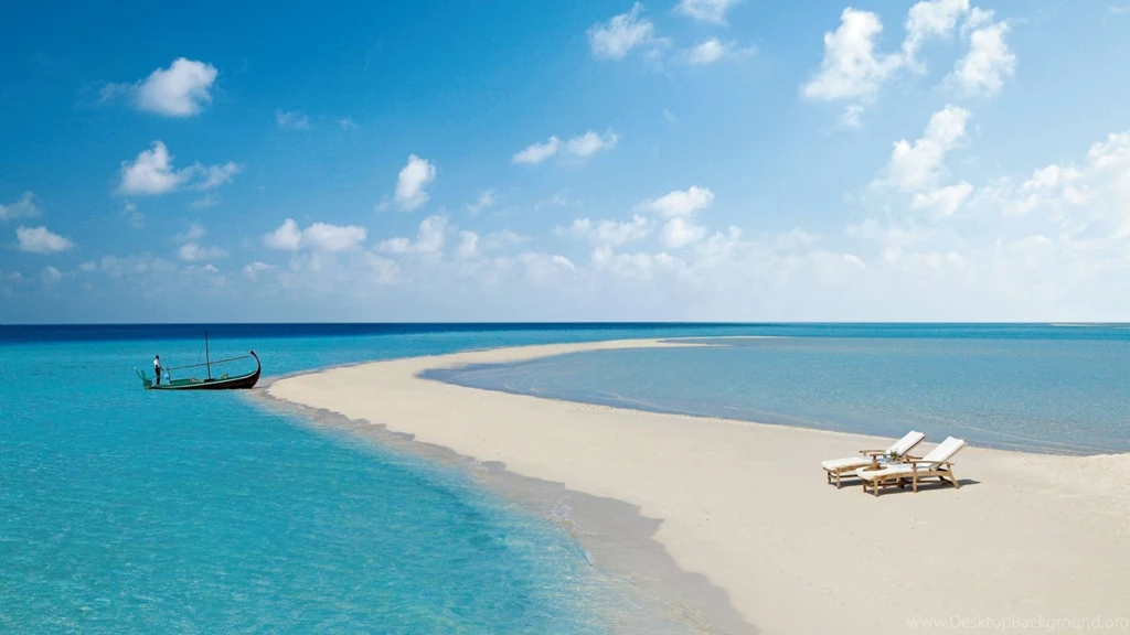 Download Wallpapers 1920x1080 Maldives, Beach, Tropical, Sea, Sand ...