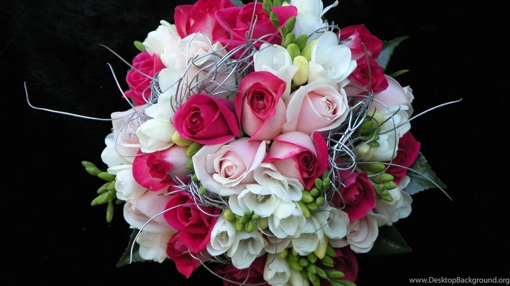 Download Wallpapers 1920x1080 Roses, Flowers, Bouquet, Decoration ...