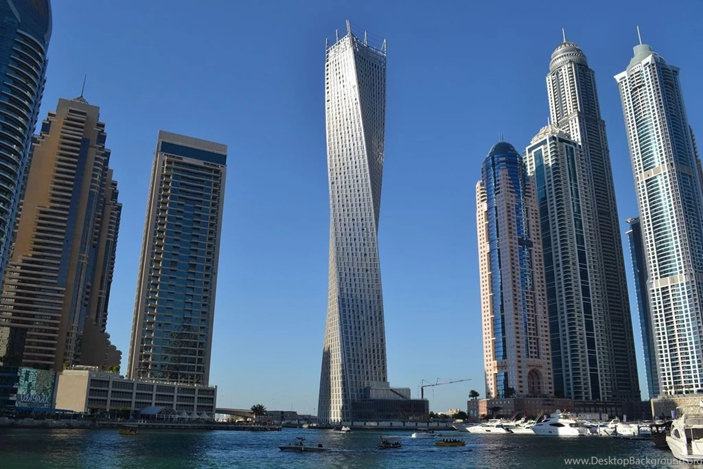 Cayan Tower In Dubai   Tallest Twisted Building In The World ...