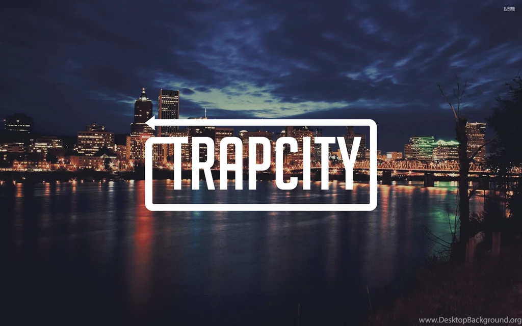Trap City In A Cloudy City Night Wallpapers Music Wallpapers