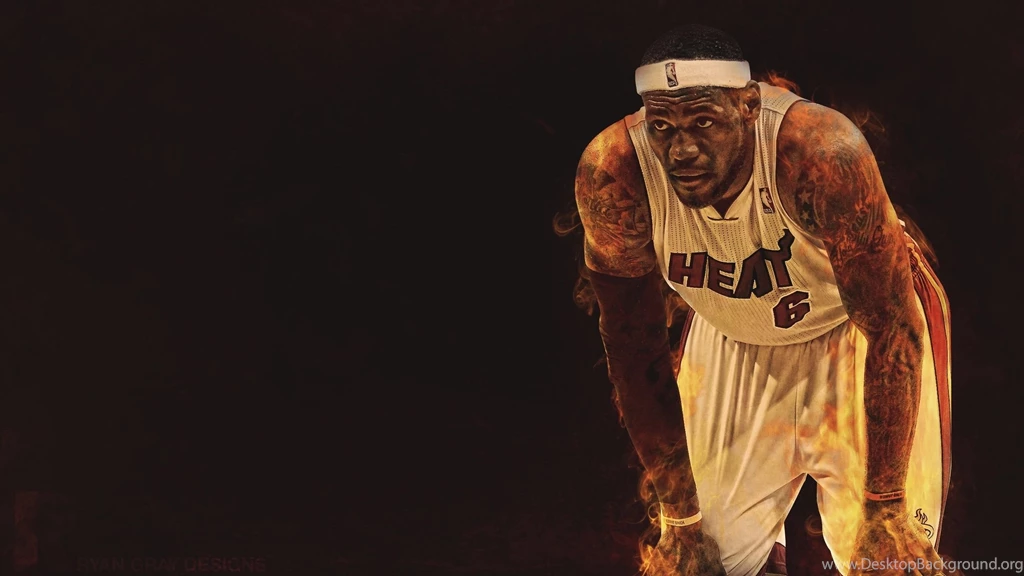Fire Basketball Player Hd Wallpapers