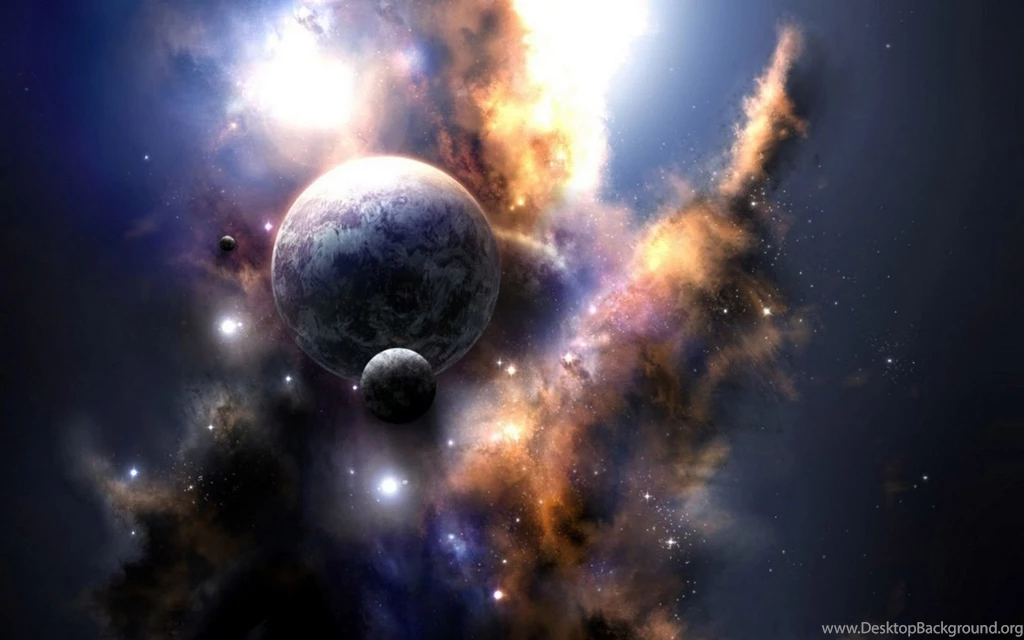 Download Wallpapers 1680x1050 Space, Explosion, Beautiful, Planet ...