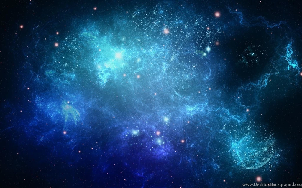 Download Wallpapers 1680x1050 Space, Background, Blue, Dots ...