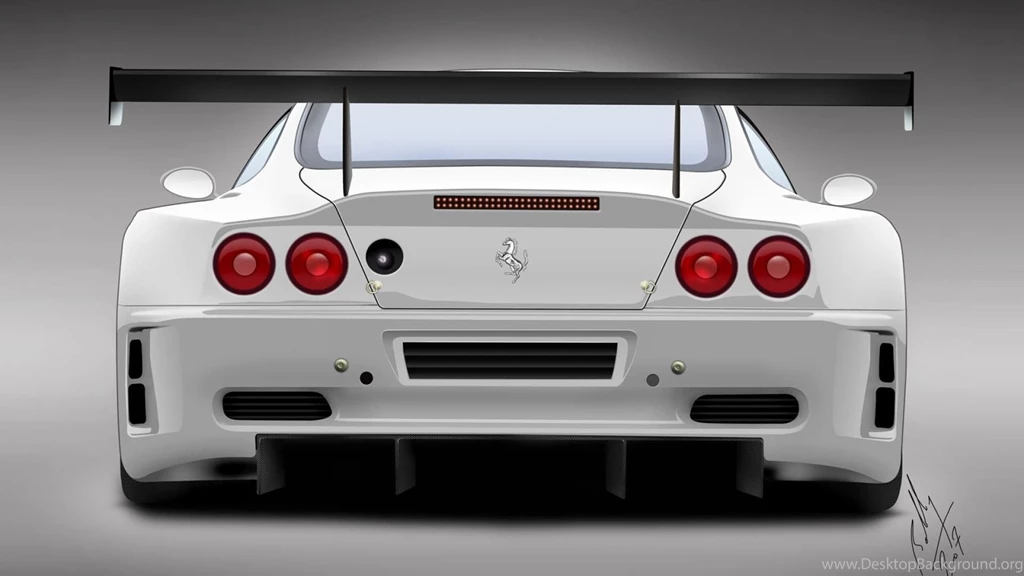 Cars Ferrari White Color Hd Wallpapers   (