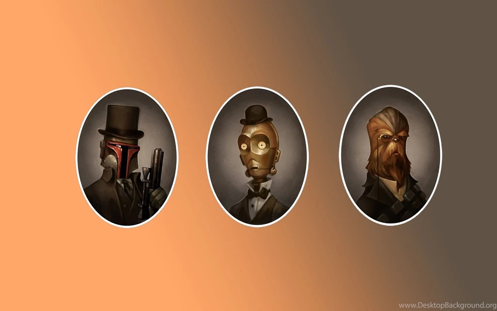 Star Wars C3PO Boba Fett Chewbacca
