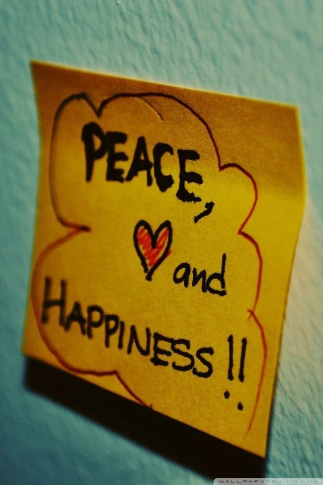 Peace, Love And Happiness HD Desktop Wallpapers : High Definition ...