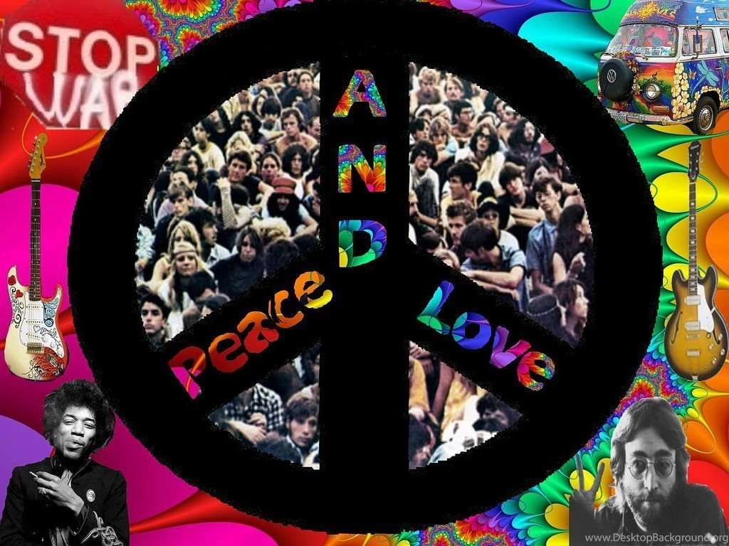 Peace And Love Wallpaper.