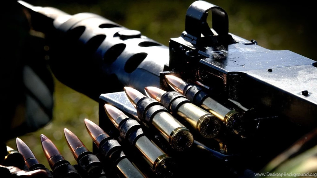 Download 1366x768 0.50 Browning M2 Close Up Wallpapers