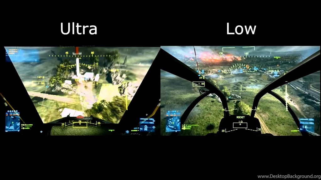 Battlefield 3 Ultra Vs. Low   1080p   YouTube