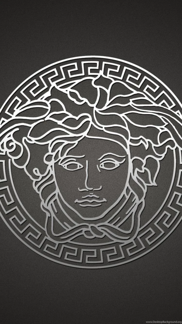 Download Wallpapers 750x1334 Versace, Logo, Brand iPhone 6 HD ...