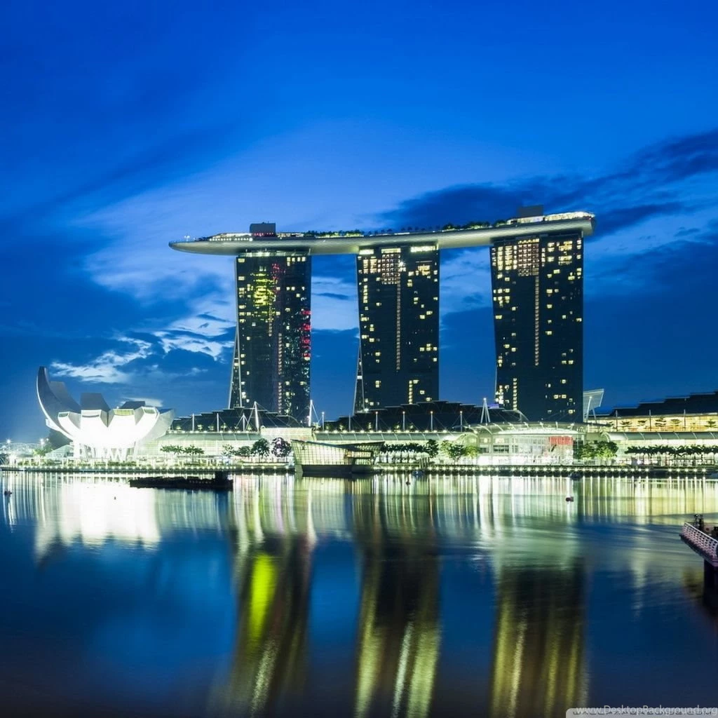 Singapore Skyline HD Desktop Wallpapers : Widescreen : High ...