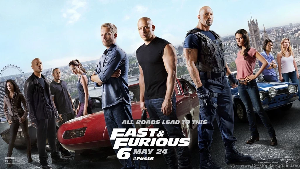 Poster Past And Furious 6 Movie 1080p