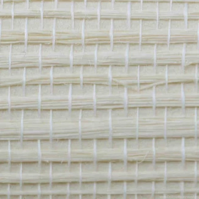 Simple Solid White Color Natural Linen STRAW Wallpapers Rolls Wall ...