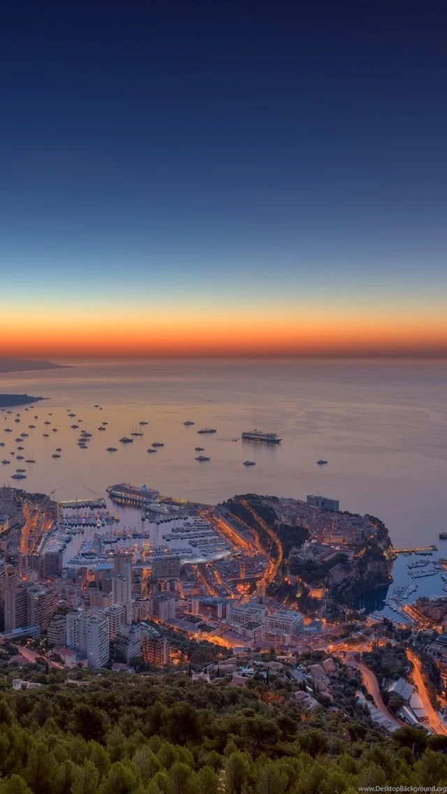 640x1136 Monaco City Two Iphone 5 Wallpapers