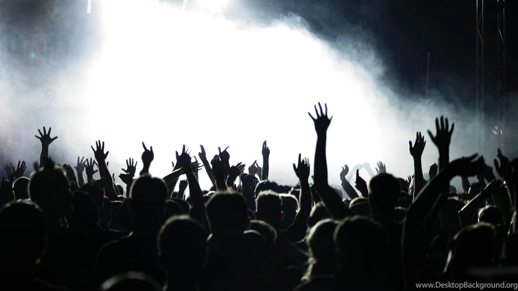 Download Wallpapers 2560x1440 People, Hands, Concert, Music, Crowd ...