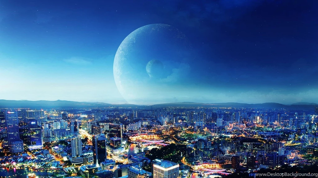 CIty Night Fantasy Wallpapers