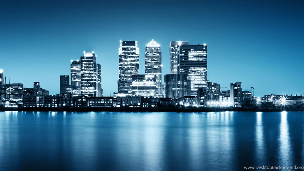 1920x1080 City Night Skyline Wallpapers