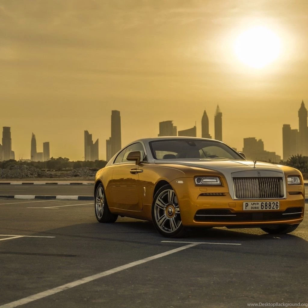 Wallpapers Rolls royce, Wraith, Luxury, Car, Gold, Dubai ...