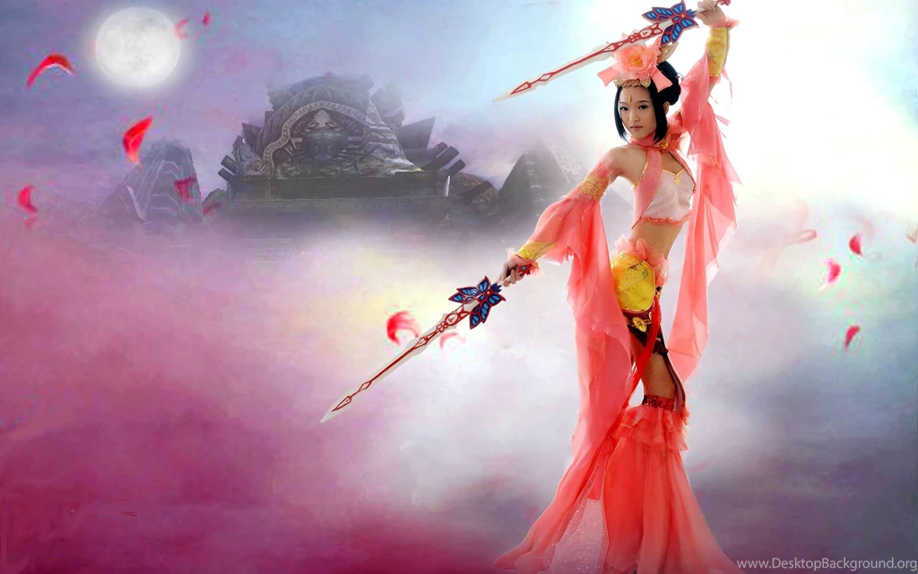 Dynasty Warrior Girl Desktop Backgrounds 588075 : Wallpapers13.com
