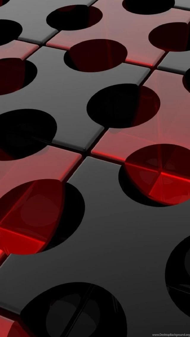 3D Black And White Hexagons Wallpapers Free iPhone Wallpapers