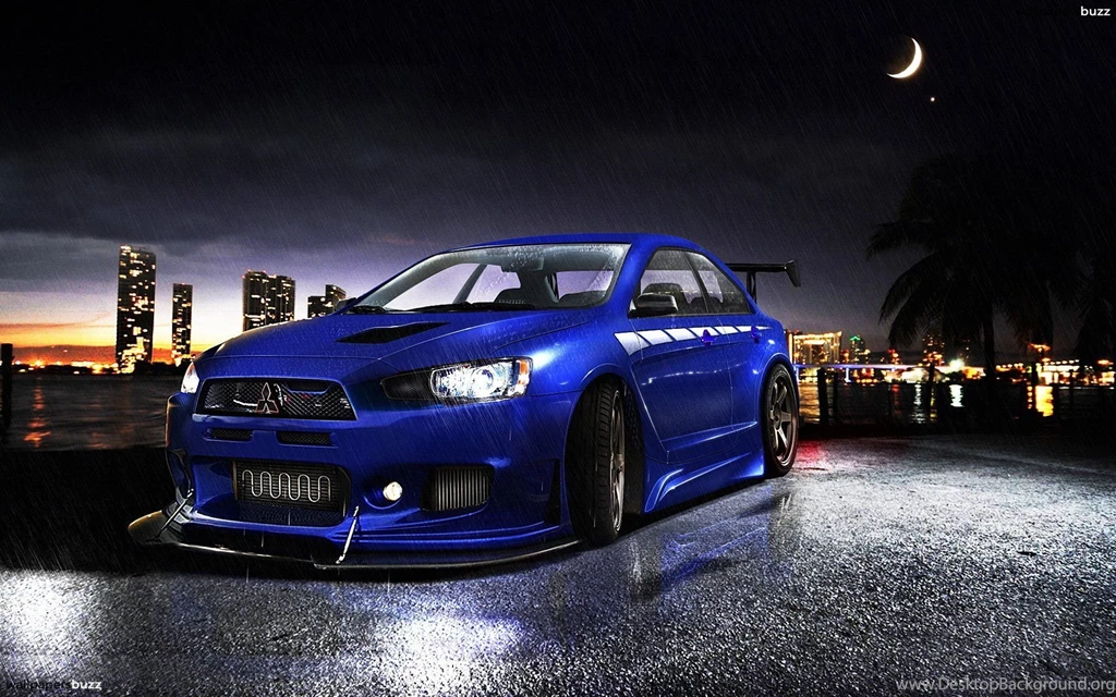 Mitsubishi Lancer Evolution 8 Wallpaper.