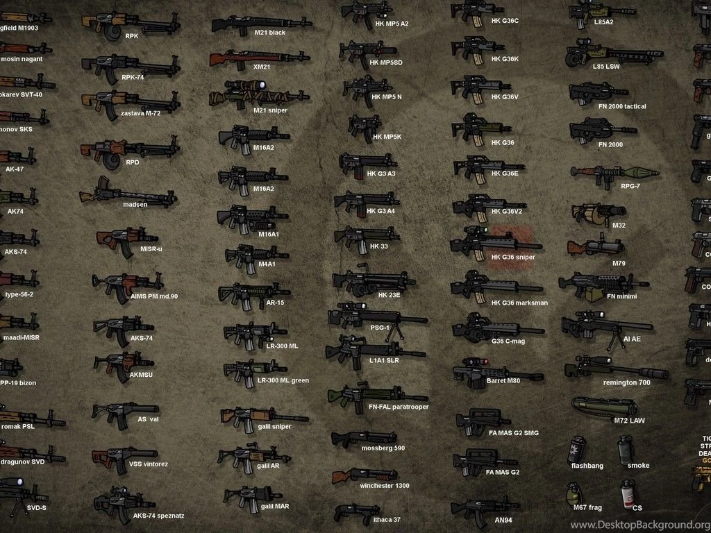 M16 Guns Wallpapers