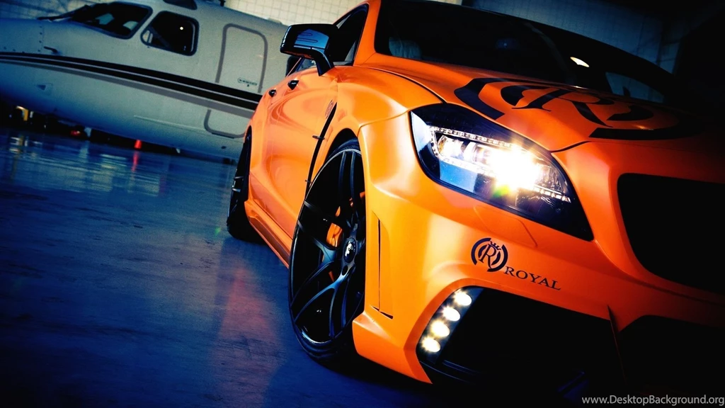 Orange Car S Wallpapers
