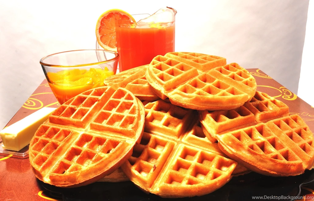 Waffles Waffle Breakfast Grain Pancakes Pancake Dough Bread ...