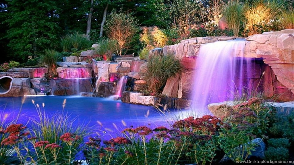 Beautiful waterfalls hd wallpaper background free for desktop