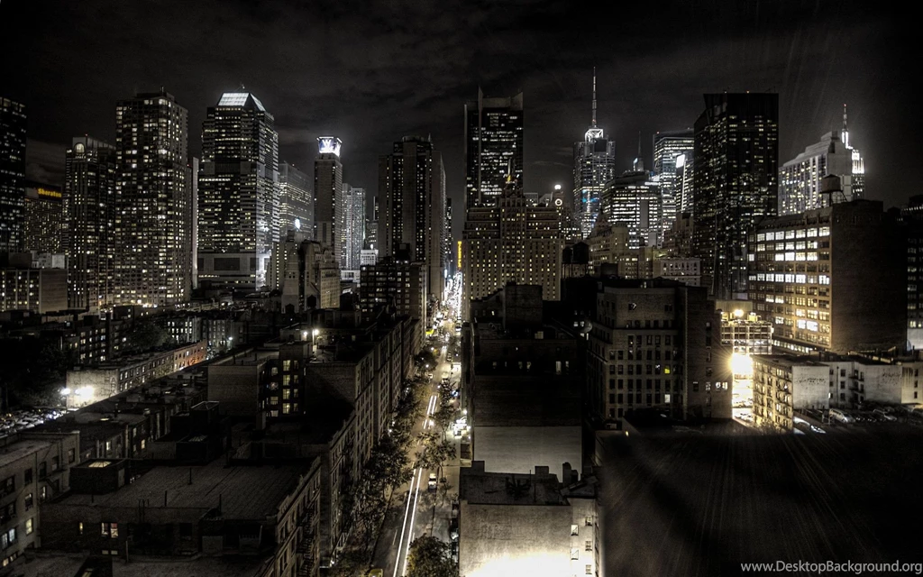 New York At Night Desktop Wallpapers Preview
