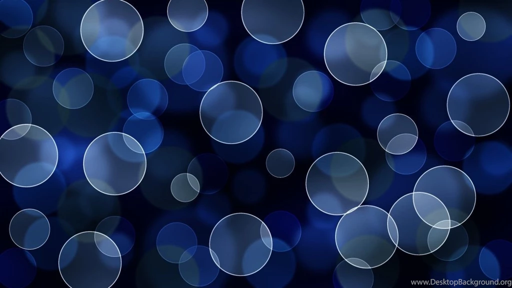 Wallpapers Abstract, Circles, Patterns, Bokeh, Colors, Blue ...