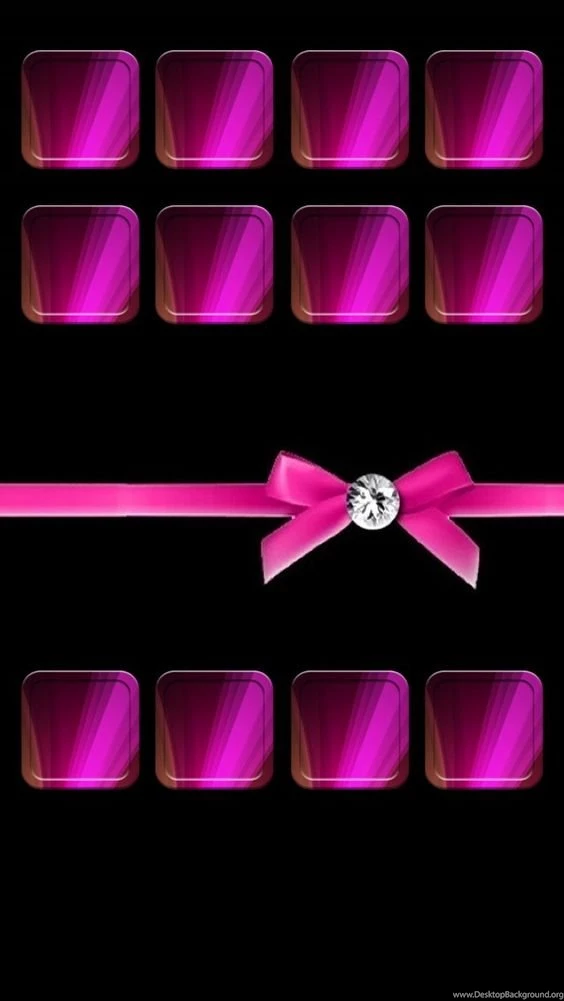 Hot Pink N Black iPhone 5 Wallpapers