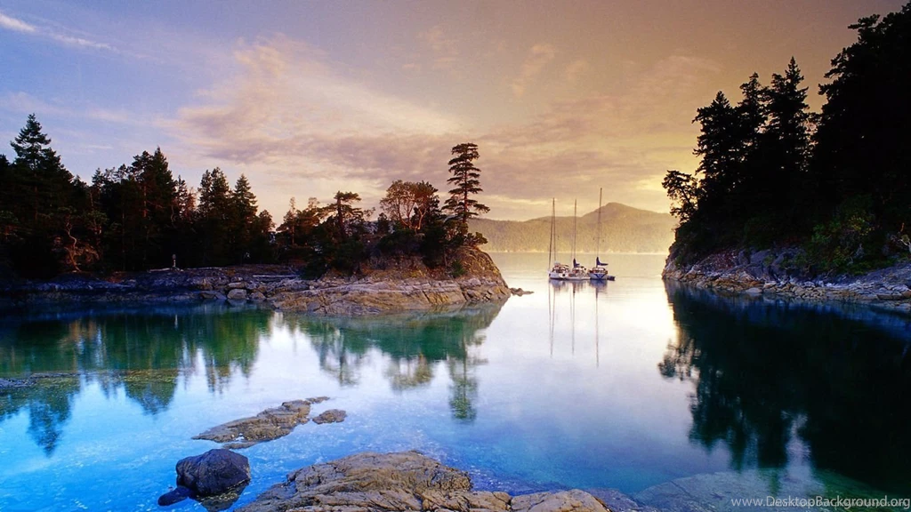 Download 1366x768 Beautiful Lagune Wallpapers