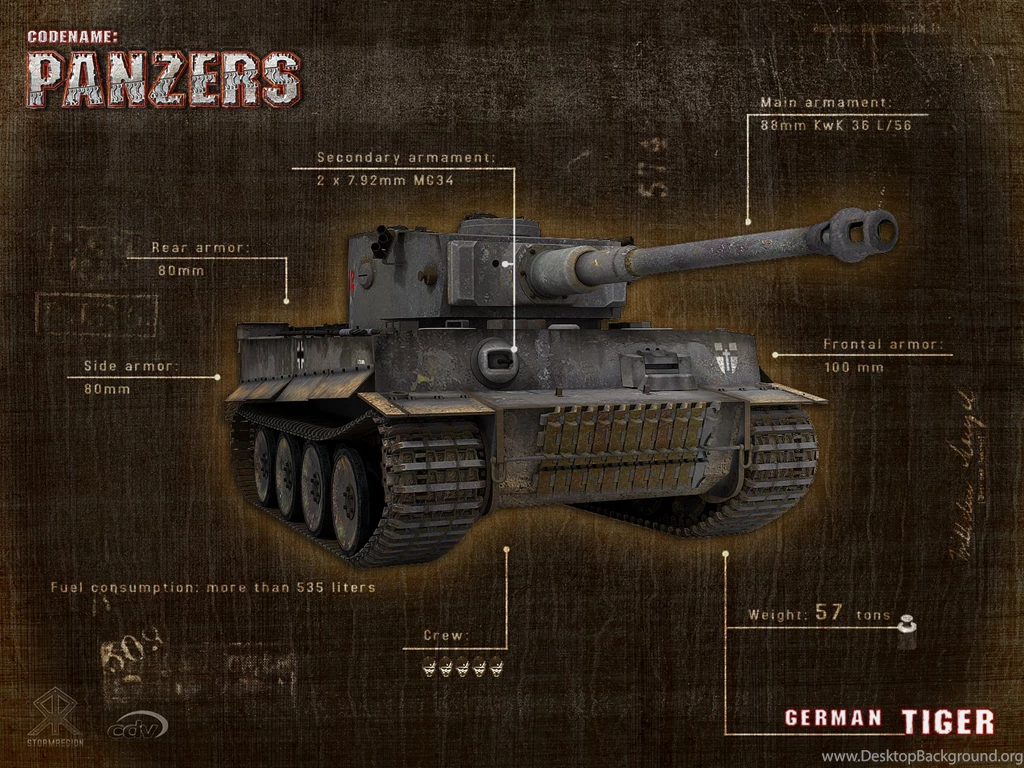 Codename Panzers Wallpaper: Tiger Image Tank Lovers Group Mod DB