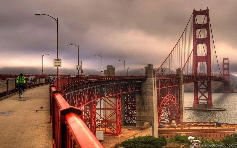 Golden Gate Bridge San Francisco World Cities Architecture Bridges ...