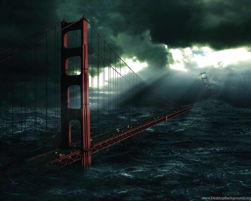 Tsunami Damage To San Francisco Bay Bridge Pics