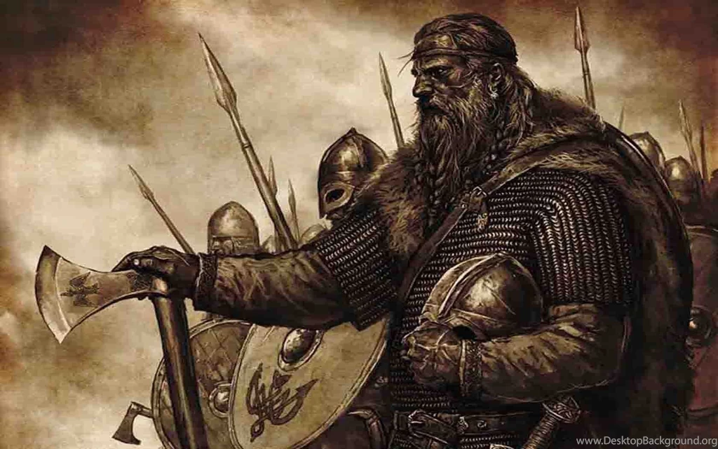 Artistic Vikings Warriors Wallpapers