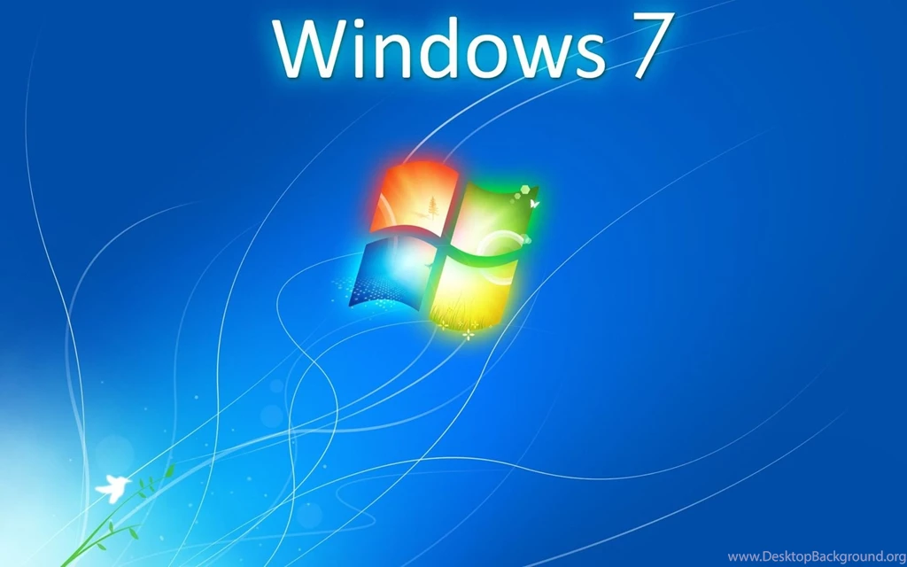 Windows 7 With Swirly Plants Wallpapers 26171